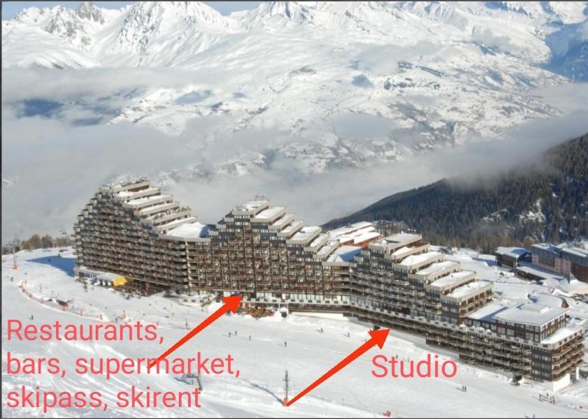 Studio Cosy 2100M Pied Des Pistes-Direct To Ski Slopes-Ski In Ski Out-La Plagne Aime 2000 Εξωτερικό φωτογραφία